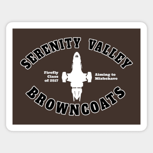 Serenity Valley Browncoats Sticker